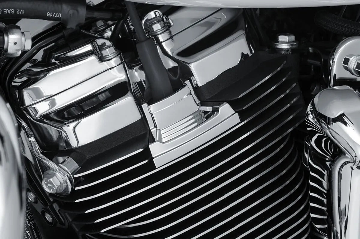 Kuryakyn Spark Plug Head Bolt Cover - Chrome