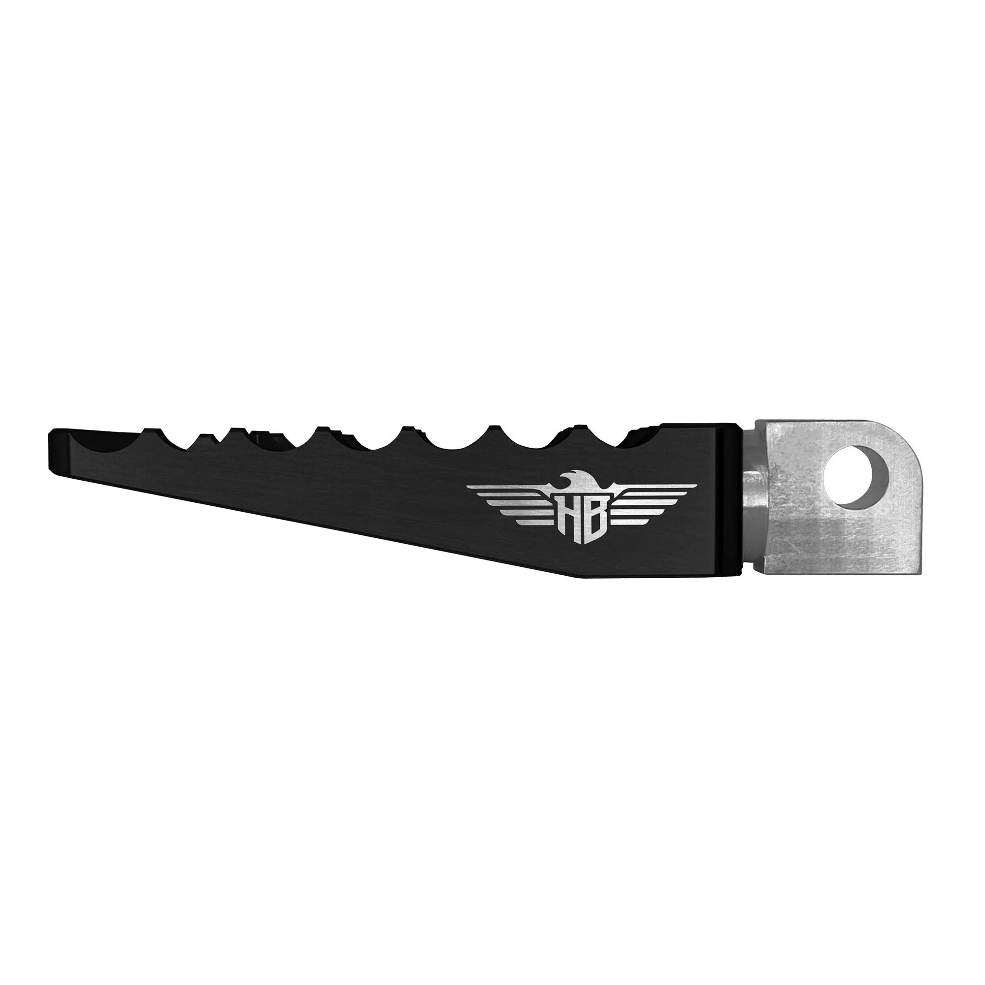 Heinz Bikes Foot Pegs For Harley Davidson - Black