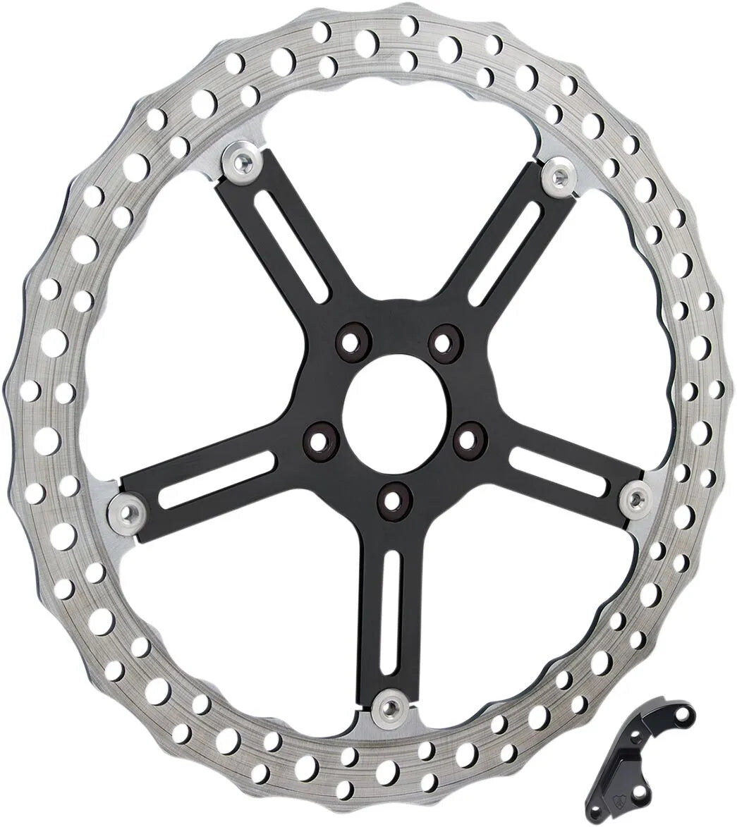 Arlen Ness Big Brake Jagged Flydende Rotor Kit Til 18"+ Hjul