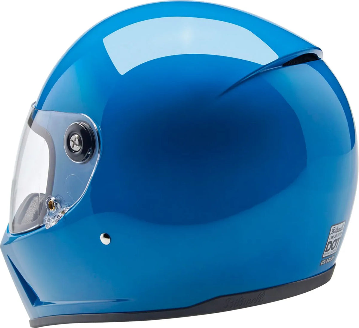 Biltwell Lane Splitter Helmet Gloss Tahoe 22.06 Blue