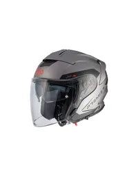 Premier Helmets Jt5 Ma Open Face Helmet - Black/gray