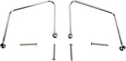 Cobra Saddlebag Supports For Suzuki - Chrome Steel