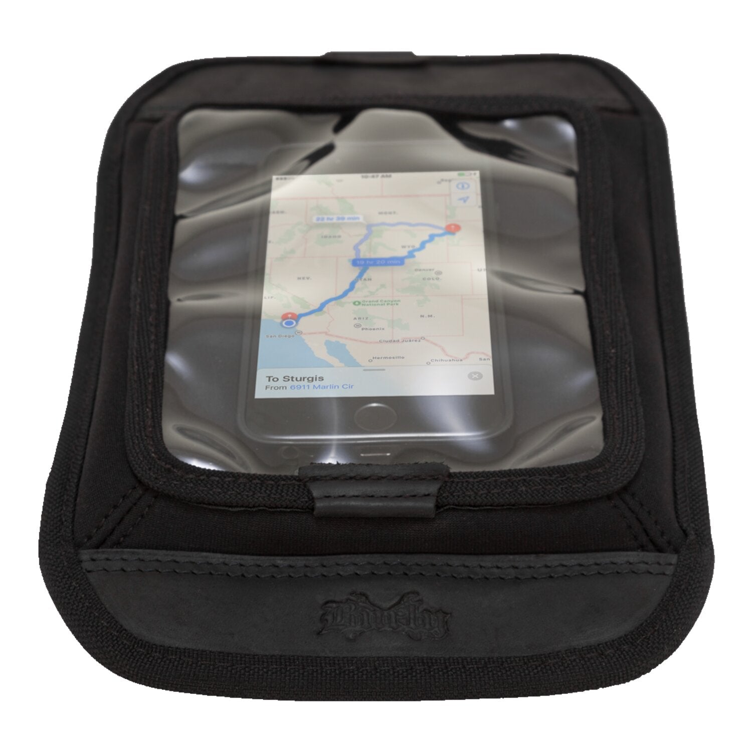 Burly Voyager magnetic map tank screen