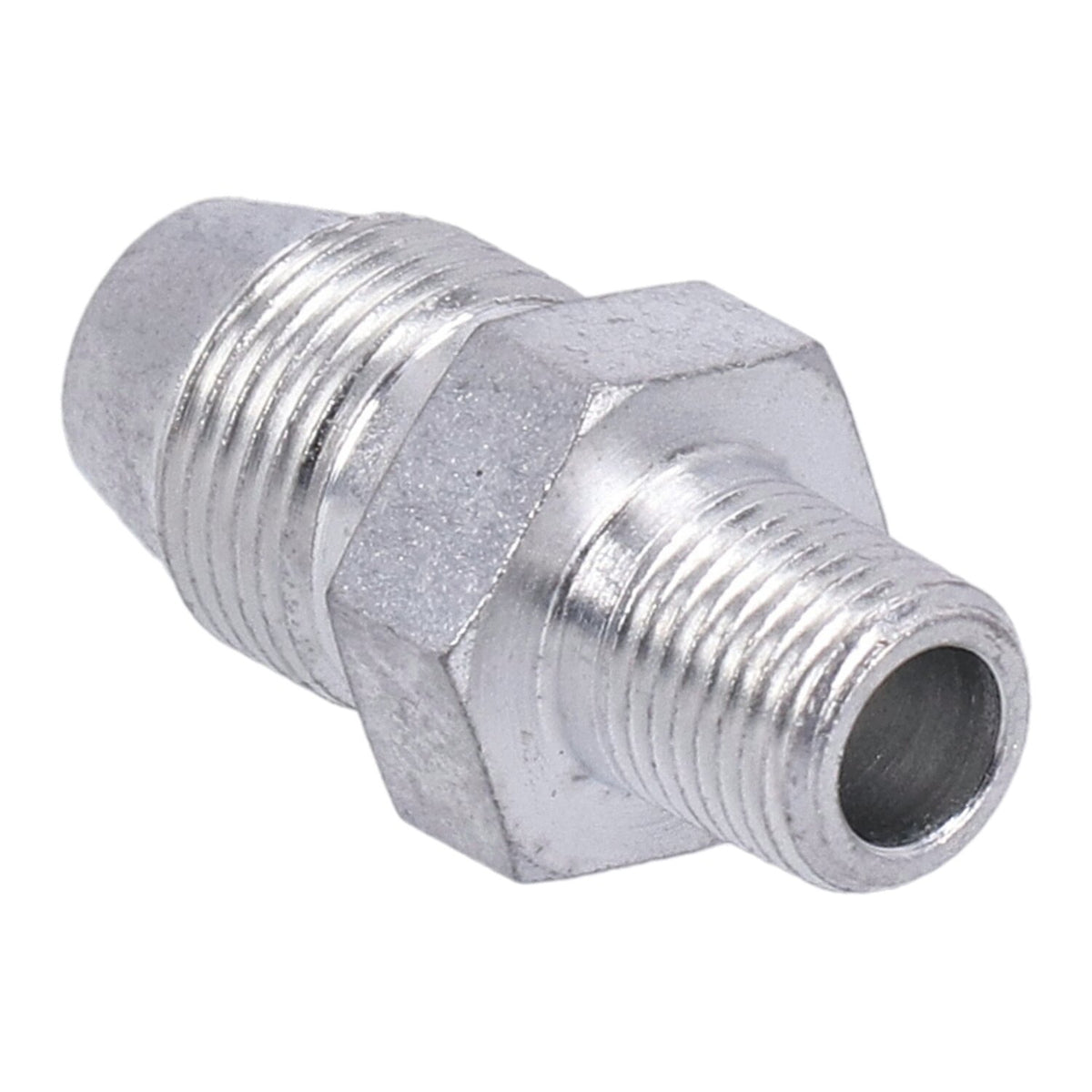 S&S oil line fitting Chrome