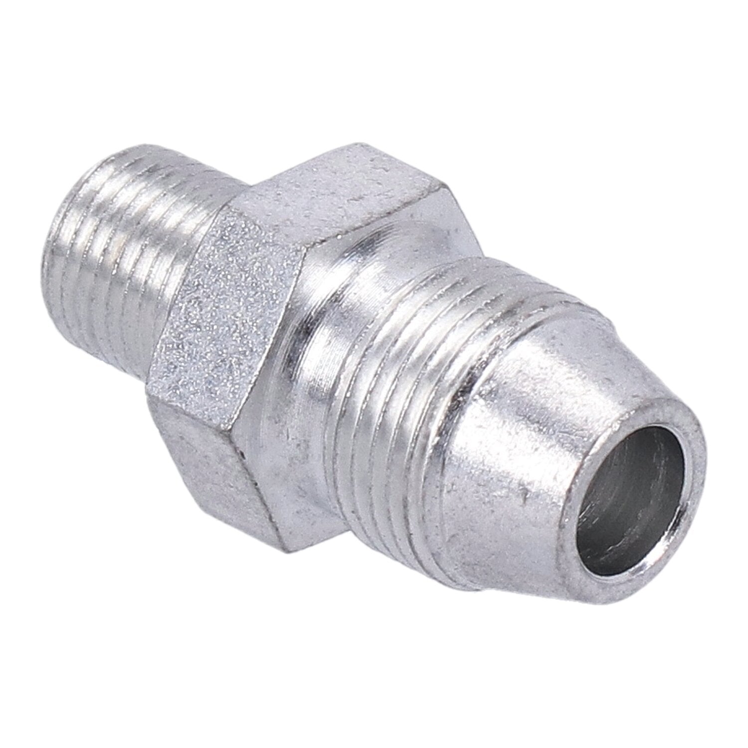 S&S oil line fitting Chrome