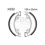 EBC plain brake shoes