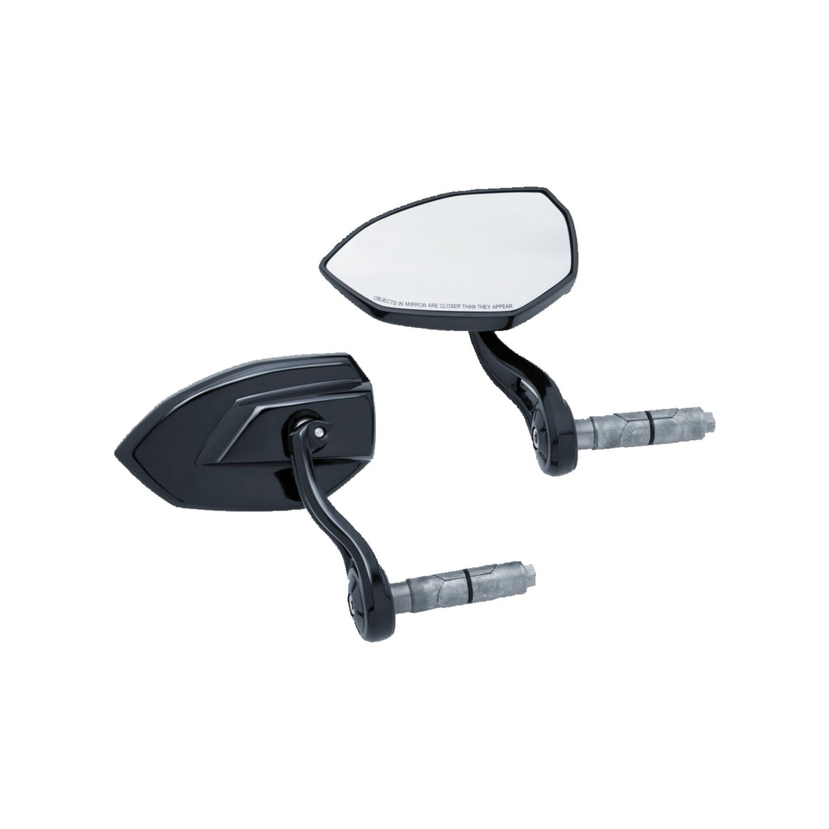 Kuryakyn Phantom bar end mirror set