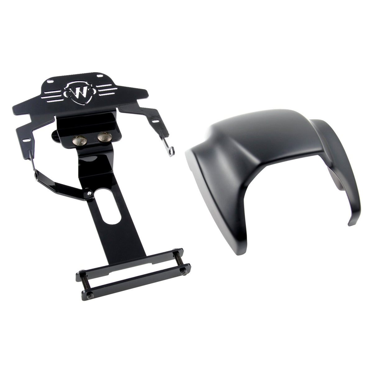 Cult-Werk headlamp mask 'New Night Rod' - Gloss black