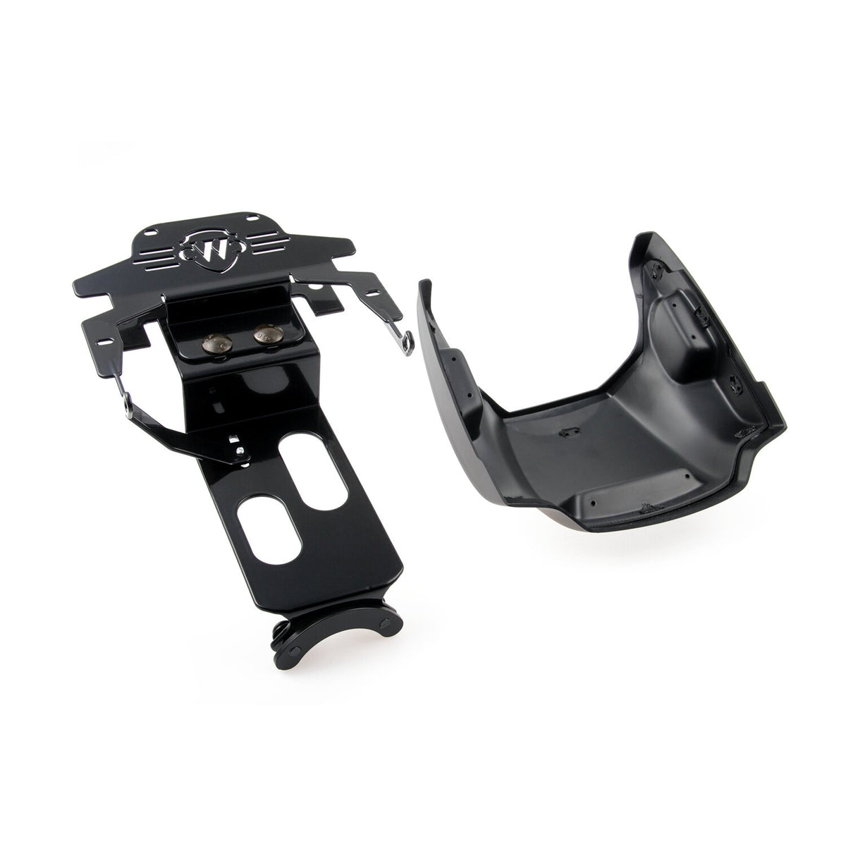 Cult-Werk headlamp mask 'New Night Rod' - Gloss black