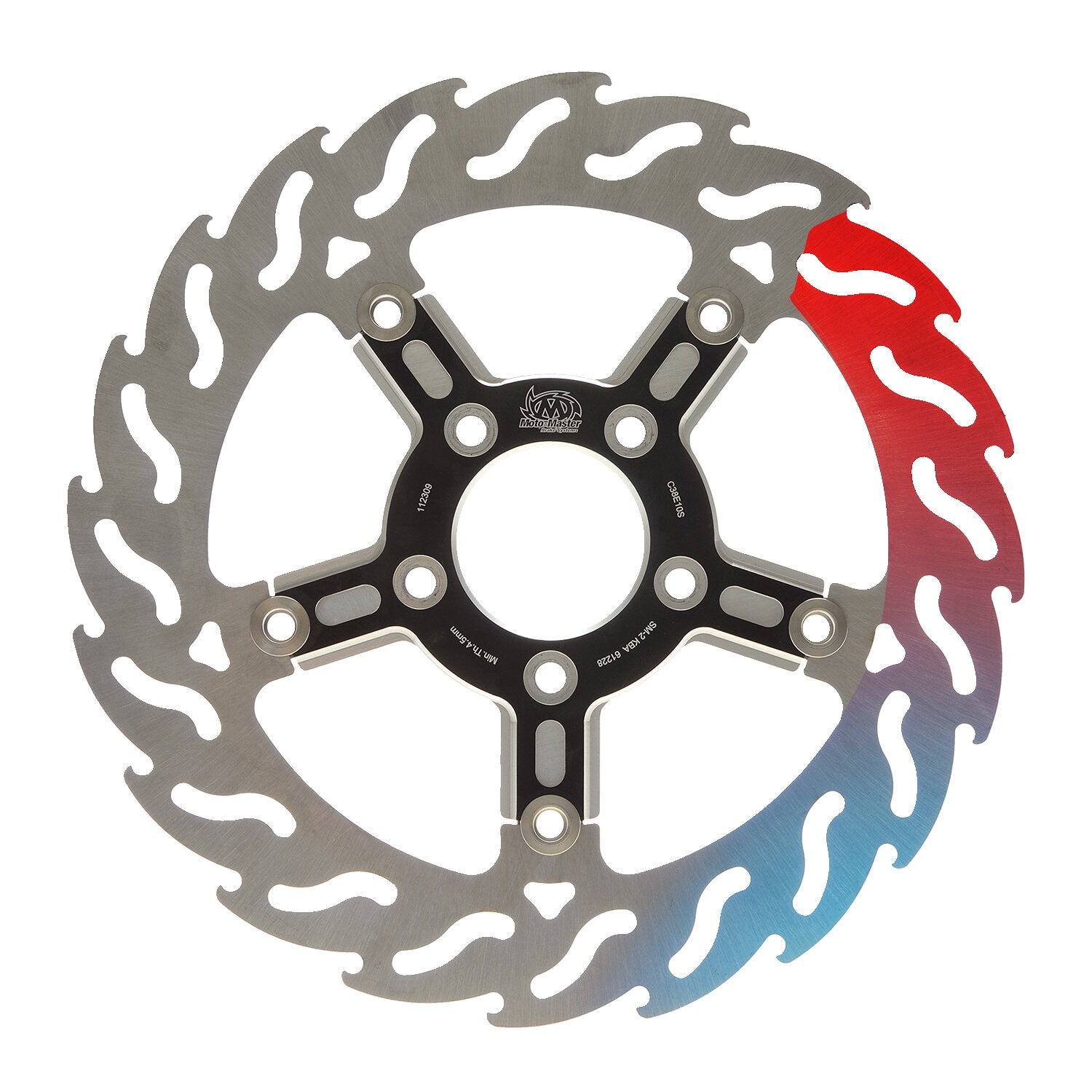Moto-Master Flame floating front brake disc ABE appr