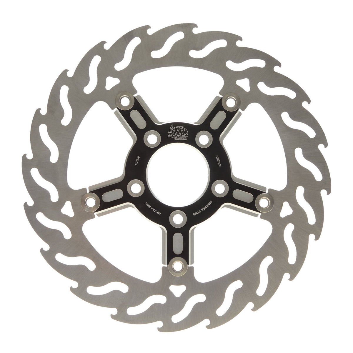 Moto-Master Flame floating front brake disc ABE appr