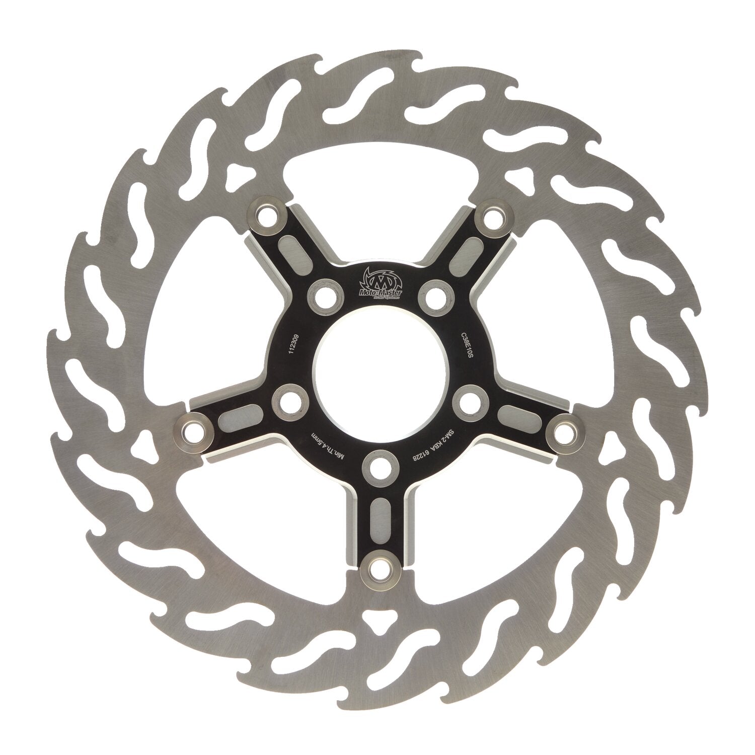 Moto-Master Flame floating front brake disc ABE appr