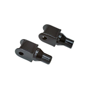 Kuryakyn Footpeg adapter splined gloss black