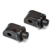 Kuryakyn Footpeg adapter splined gloss black