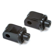 Kuryakyn Footpeg adapter splined gloss black