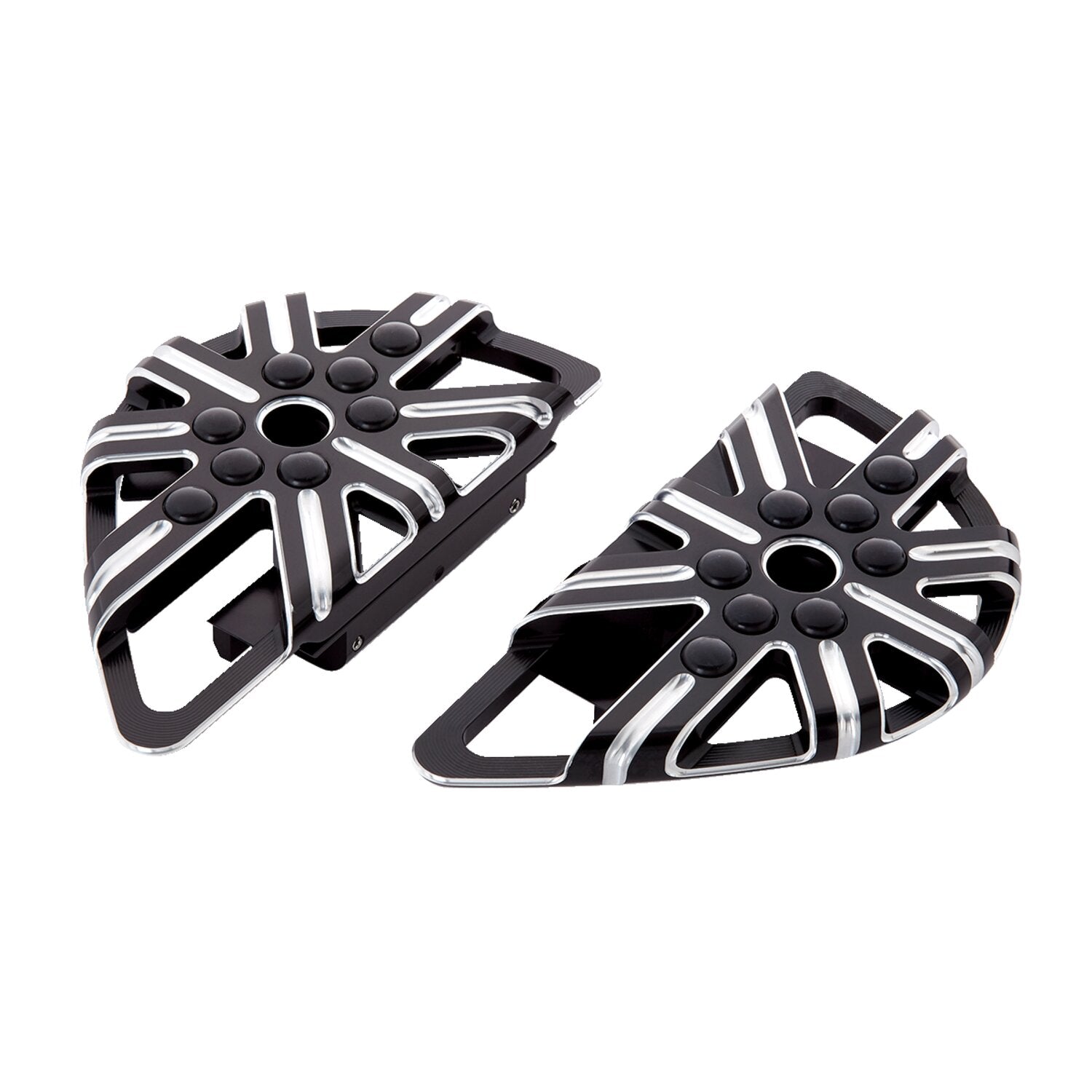 Arlen Ness 10-gauge mini rider floorboards - CC Black
