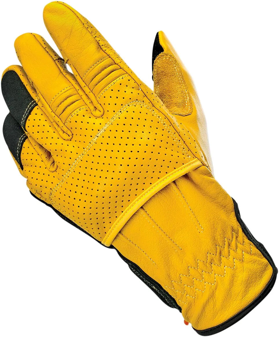 Biltwell Borrego Gloves - Black/Gold