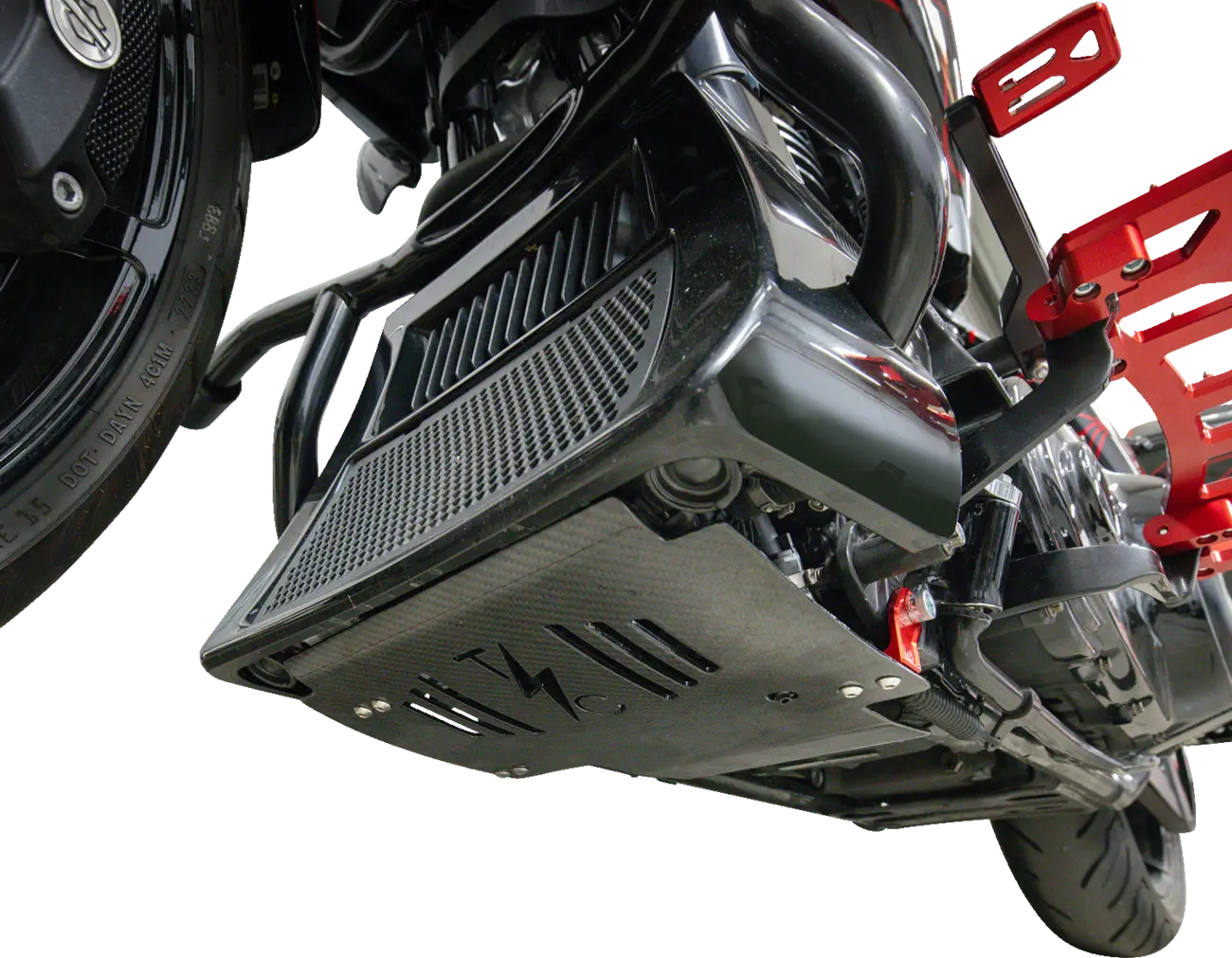 THRASHIN SUPPLY CO. Carbon Fiber Skid Plate