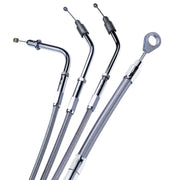 Barnett idle (push) cable - Braided - +2"