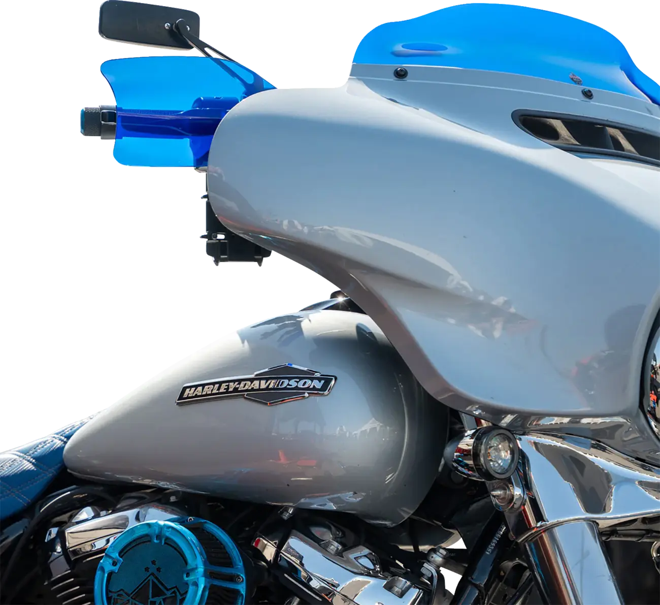 Klock Werks Flare Handguards - Blue