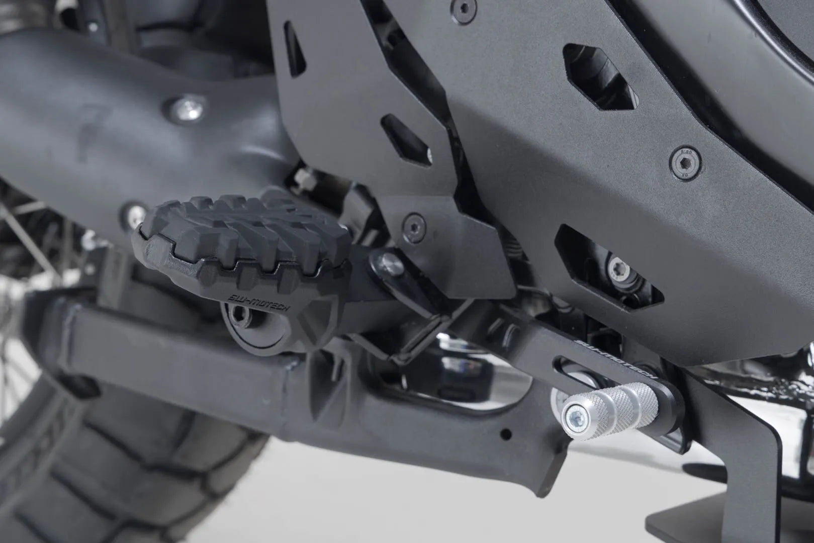 Sw-motech Evo Footrest Kit - Adjustable Motorcycle Footrests