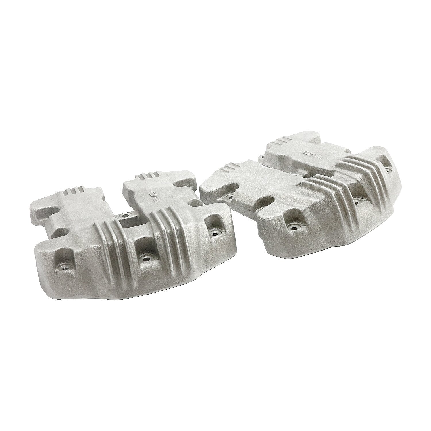 EMD 'Ribbed Style' rocker cover set - Raw
