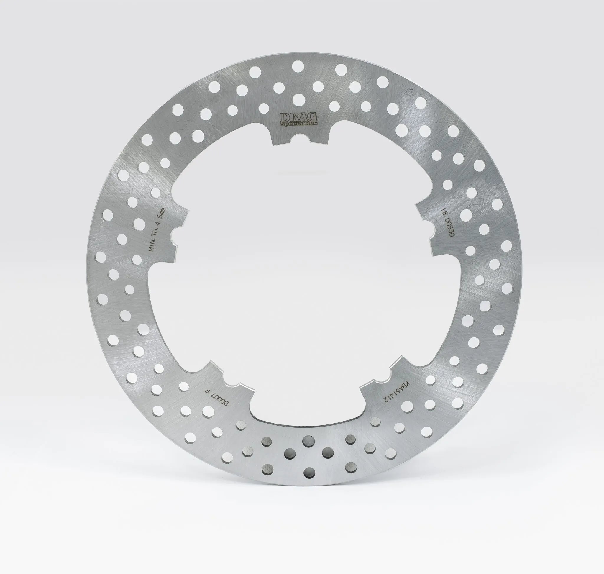 Drag Specialties F Series Bremseklodser 11.5" Rustfrit stål - Foran