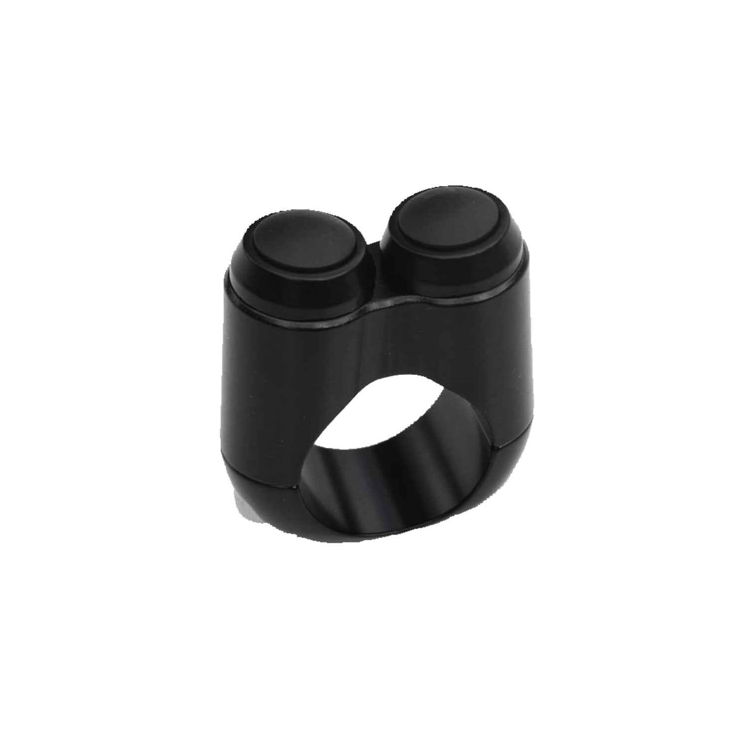 Motone micro switch with 2 buttons - Black