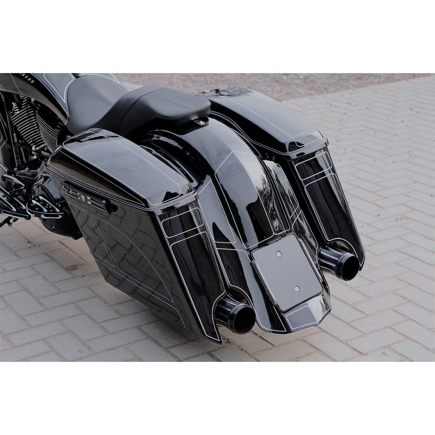 Killer Custom extended rear fender "Chopin"