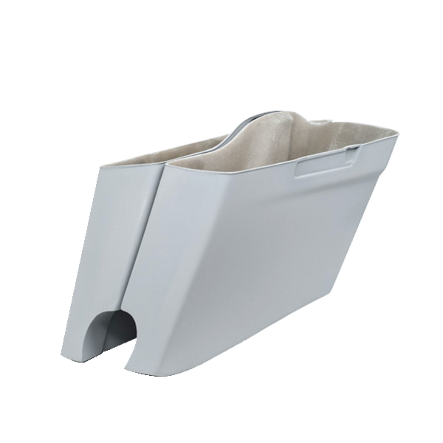 Killer Custom 3″ down stretch extended saddlebags