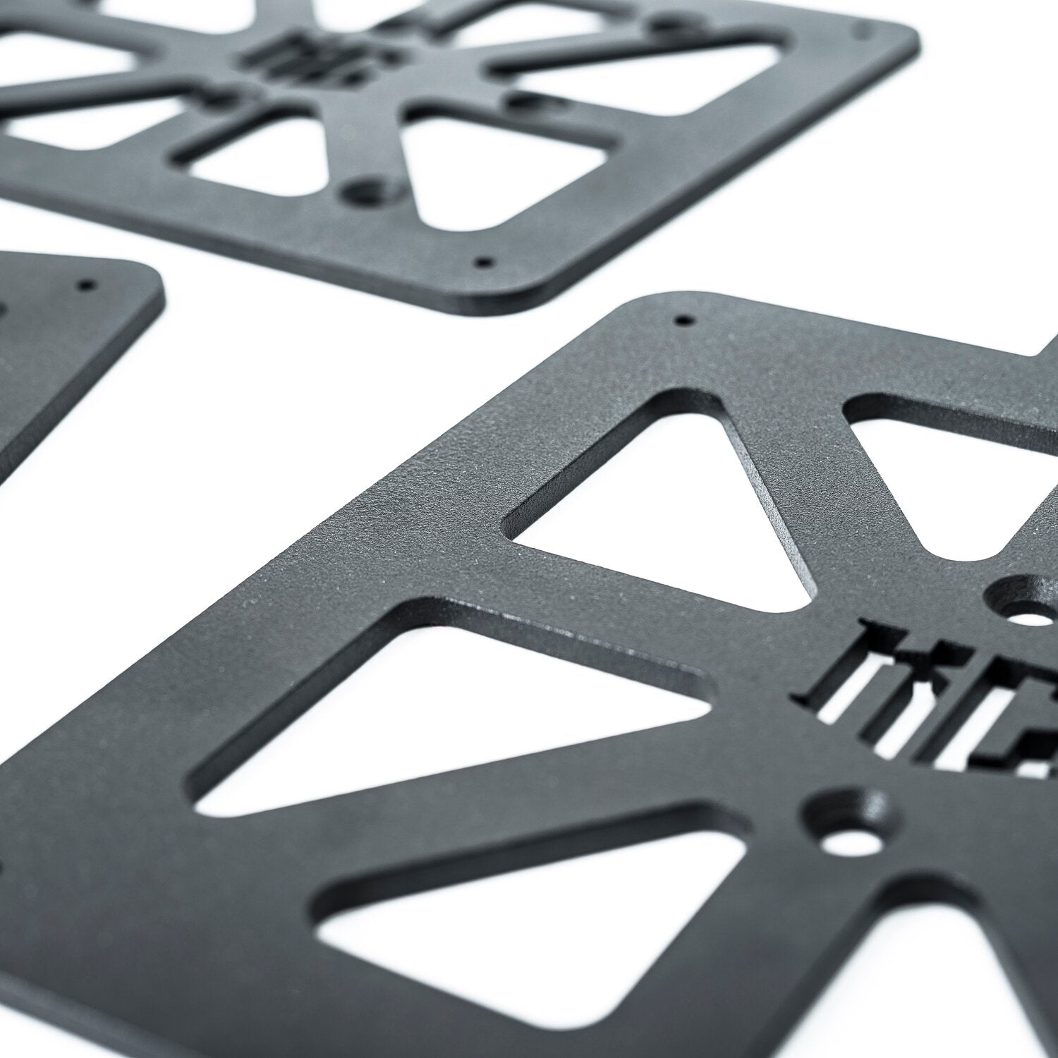 Killer Custom 'Web' license plate holder for Austria - Black