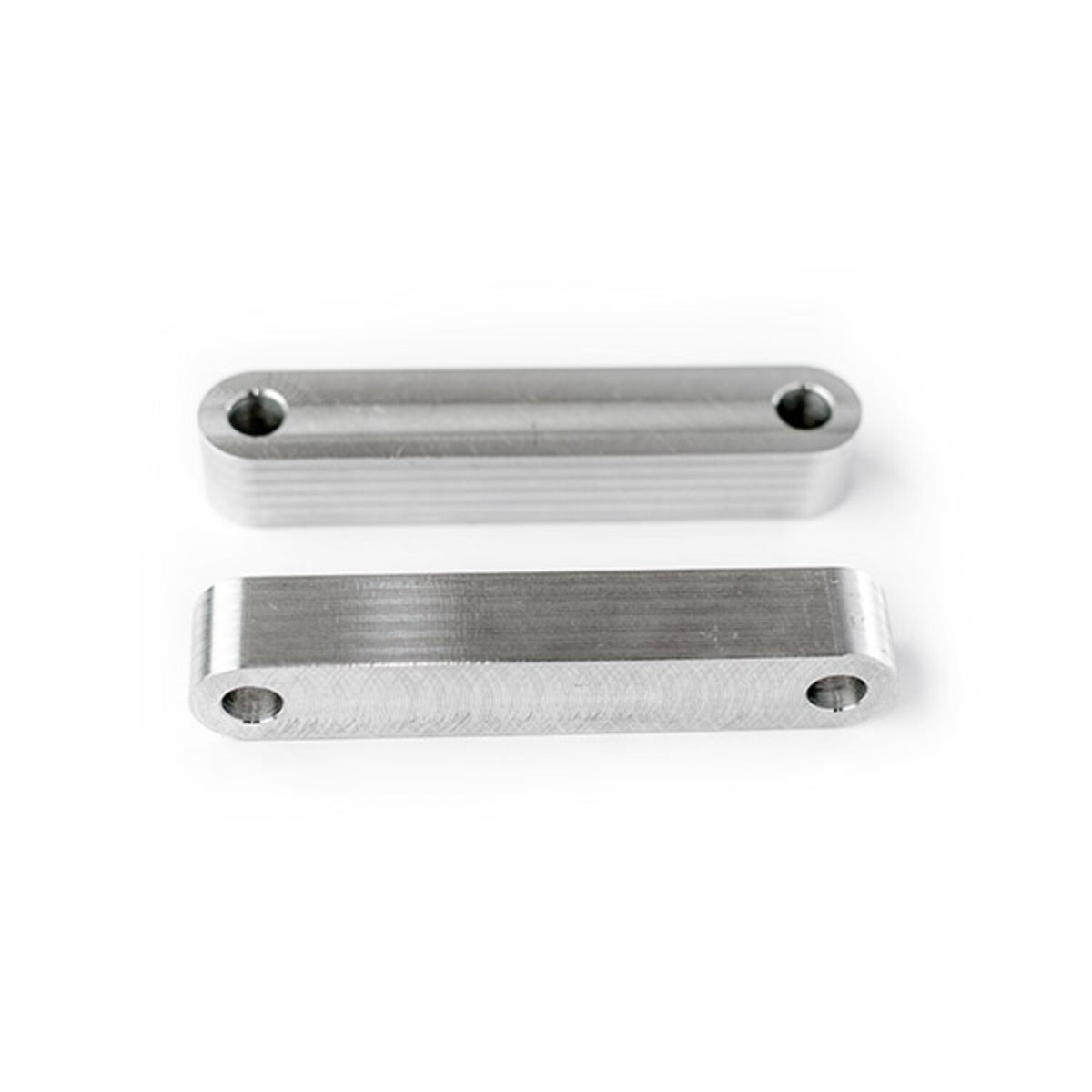 Killer Custom front fender spacers - Raw aluminum