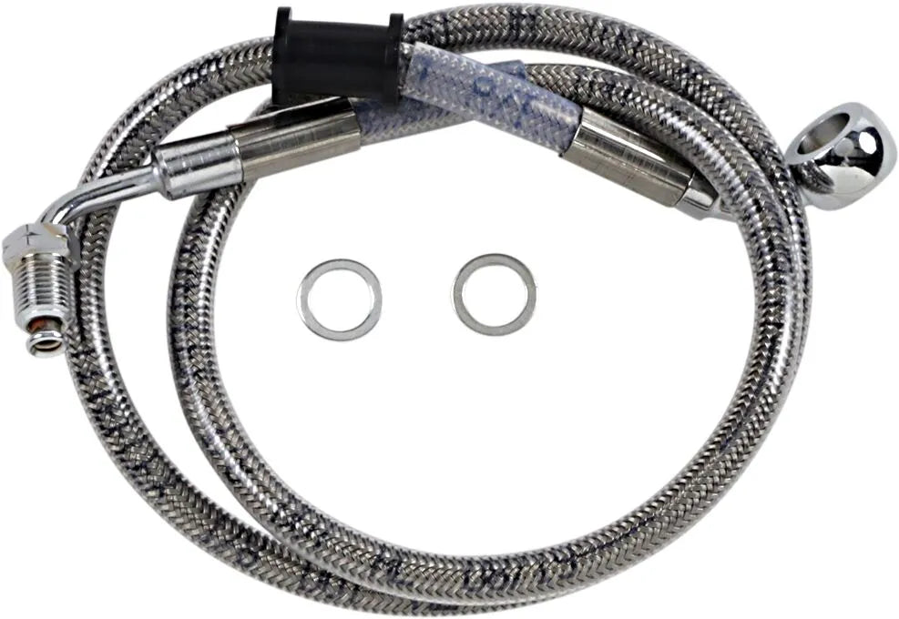 Drag Specialties Forlænget Bremse Slange Til Abs - 29.25"