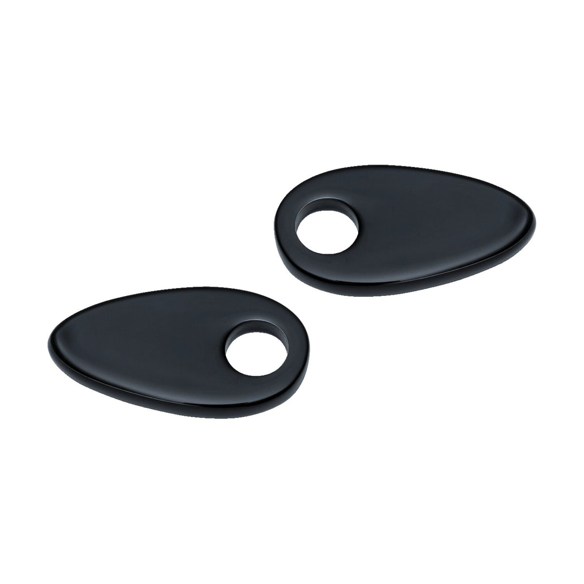 Kuryakyn Fender strut cover plates gloss black