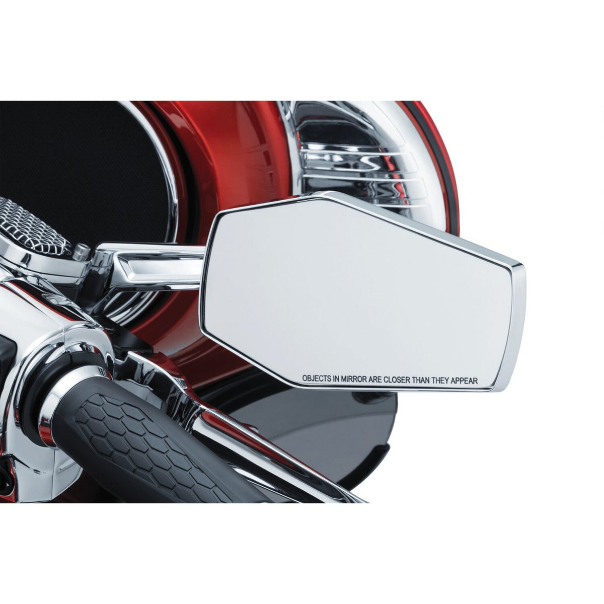 Kuryakyn Hex mirrors - Chrome ece