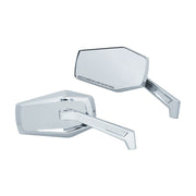 Kuryakyn Hex mirrors - Chrome ece