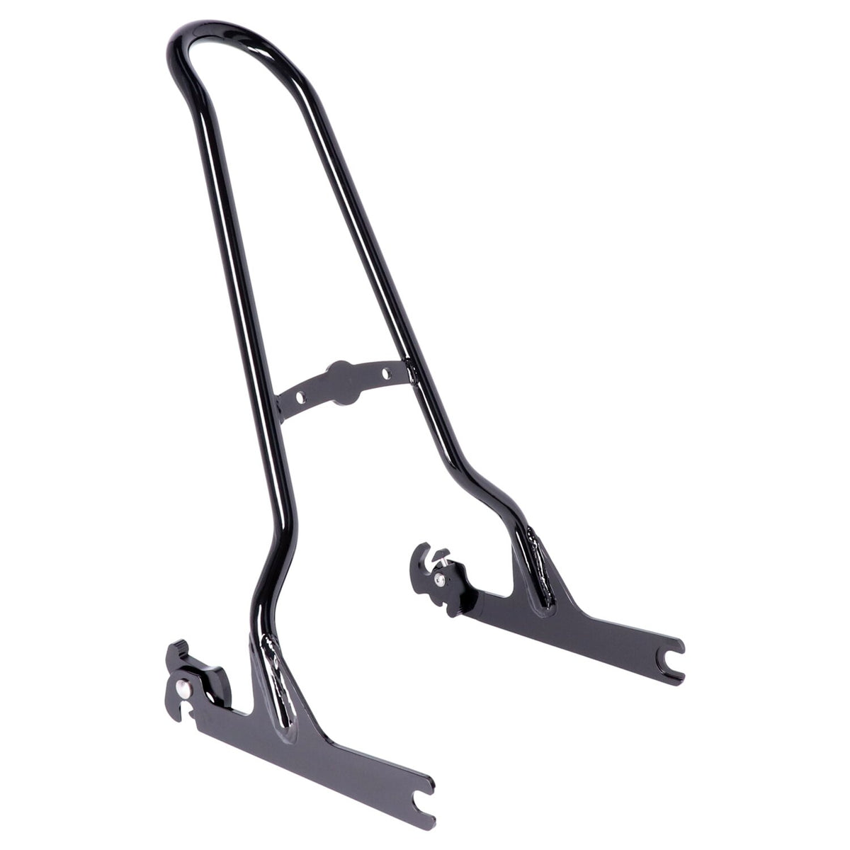 MCS Sissy bar kit 21" 1-piece upright black