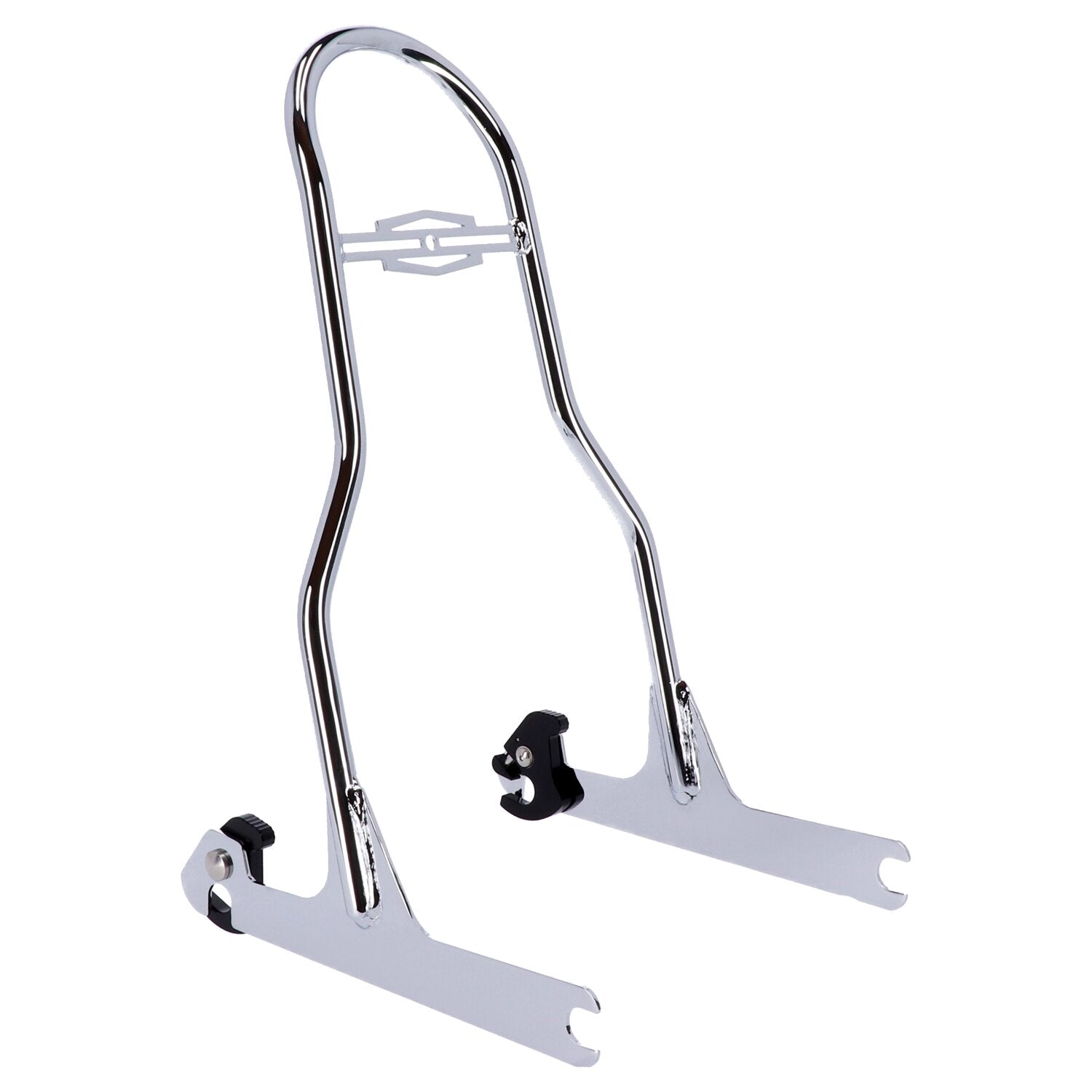 MCS Sissy bar kit 17.50" upright chrome