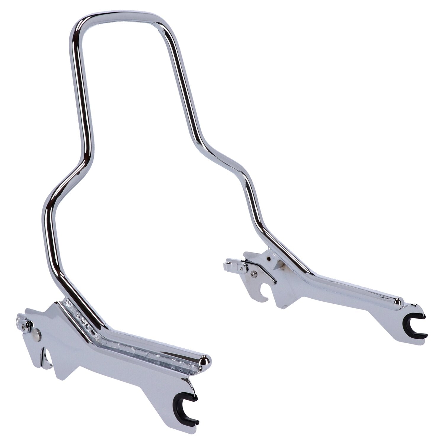 MCS Sissy bar kit 14.5" upright chrome