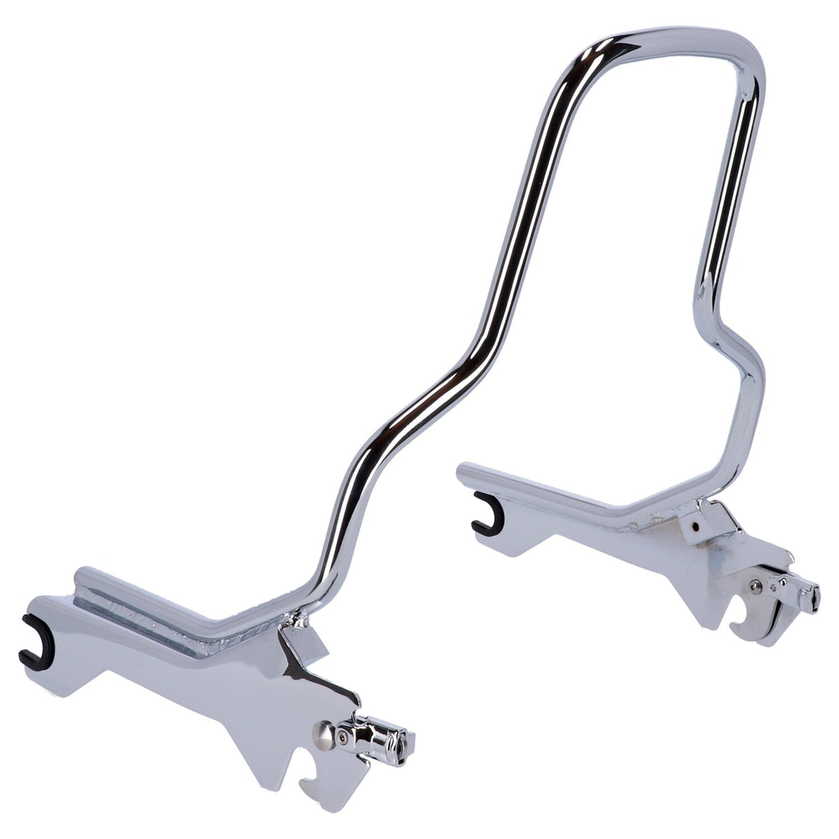 MCS Sissy bar kit 14.5" upright chrome