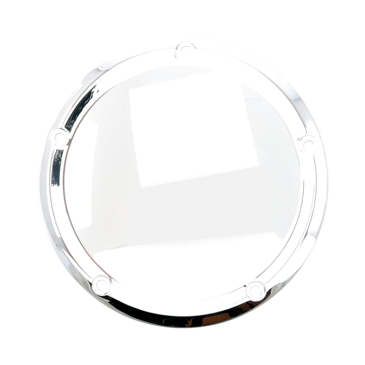 MCS Derby cover smooth domed - Chrome