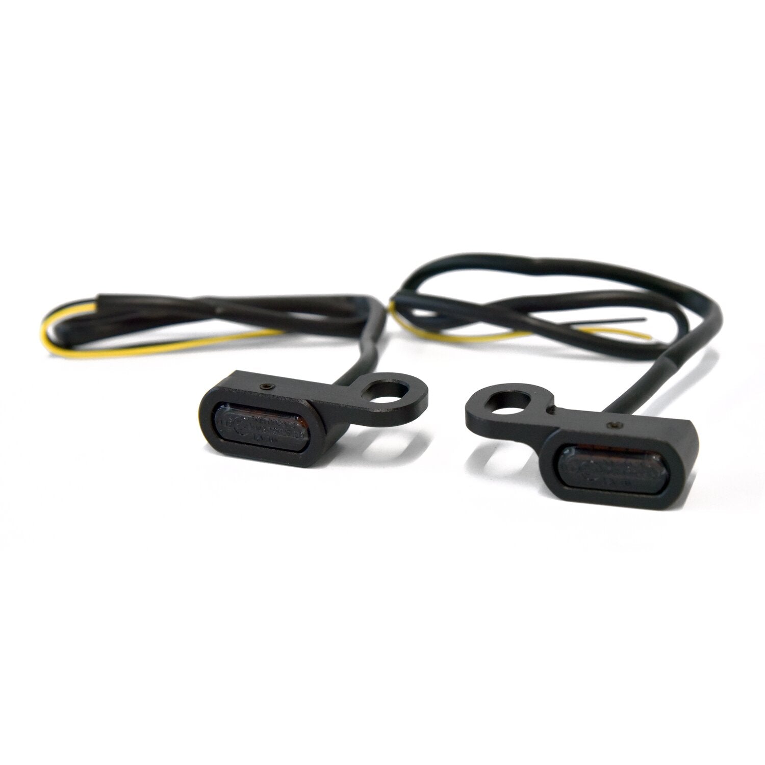 MCS Fastline below bar LED turn signal set - Black