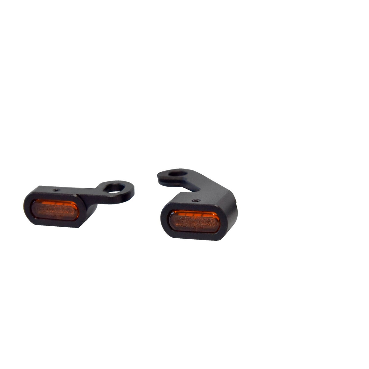 MCS Fastline below bar LED turn signal set - Black