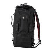 Burly Voyager sissy bar backpack black Cordura