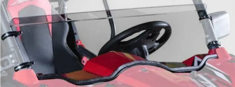 Bullster Windshield Cf Moto - Clear Polycarbonate