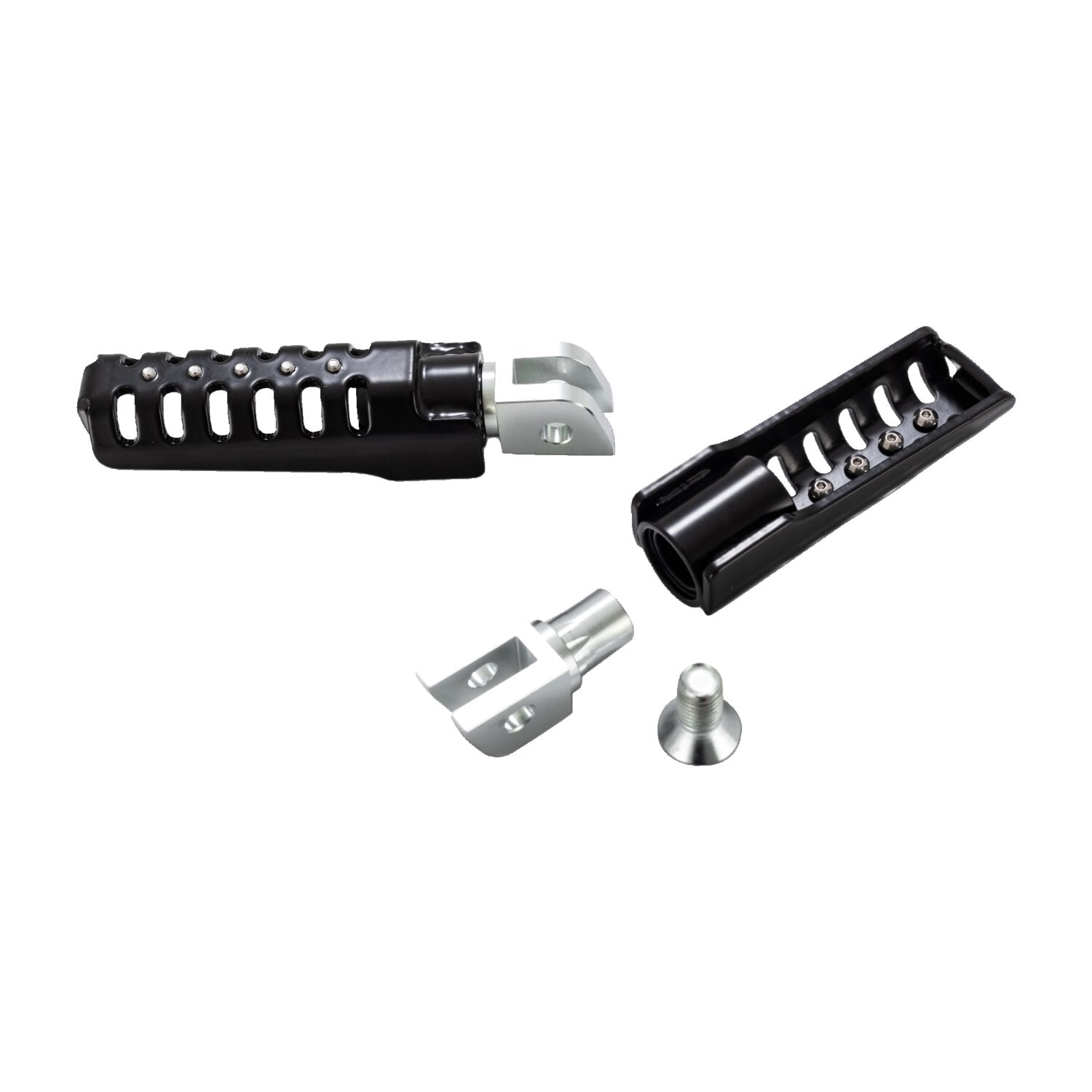 Burly Razorback rider foot pegs - Black
