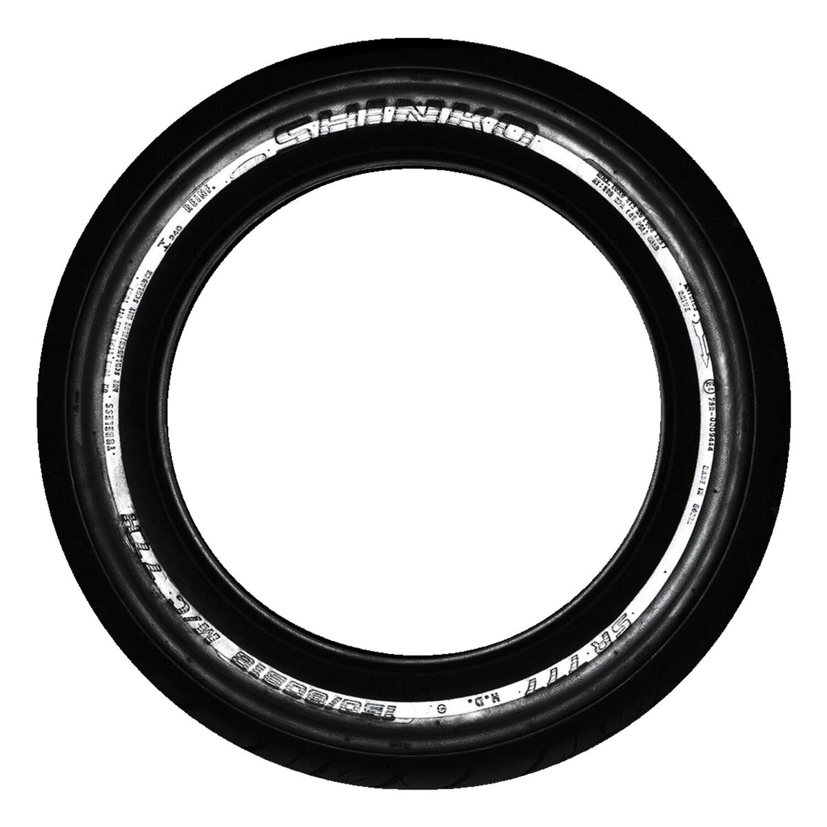 Shinko Tires Shinko 777 front tire 100/90-19 (61H) RT Reflector