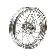 MCS 3.00 x 16 wheel 40 spokes chrome