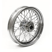 MCS 3.00 x 16 front wheel 40 spokes chrome