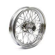 MCS 3.00 x 16 front wheel 40 spokes chrome